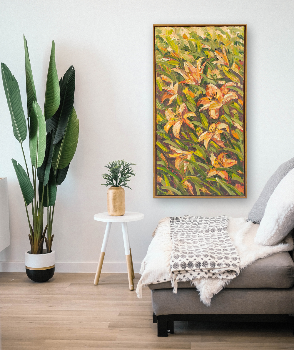Day Lilies hung 50×26 low res