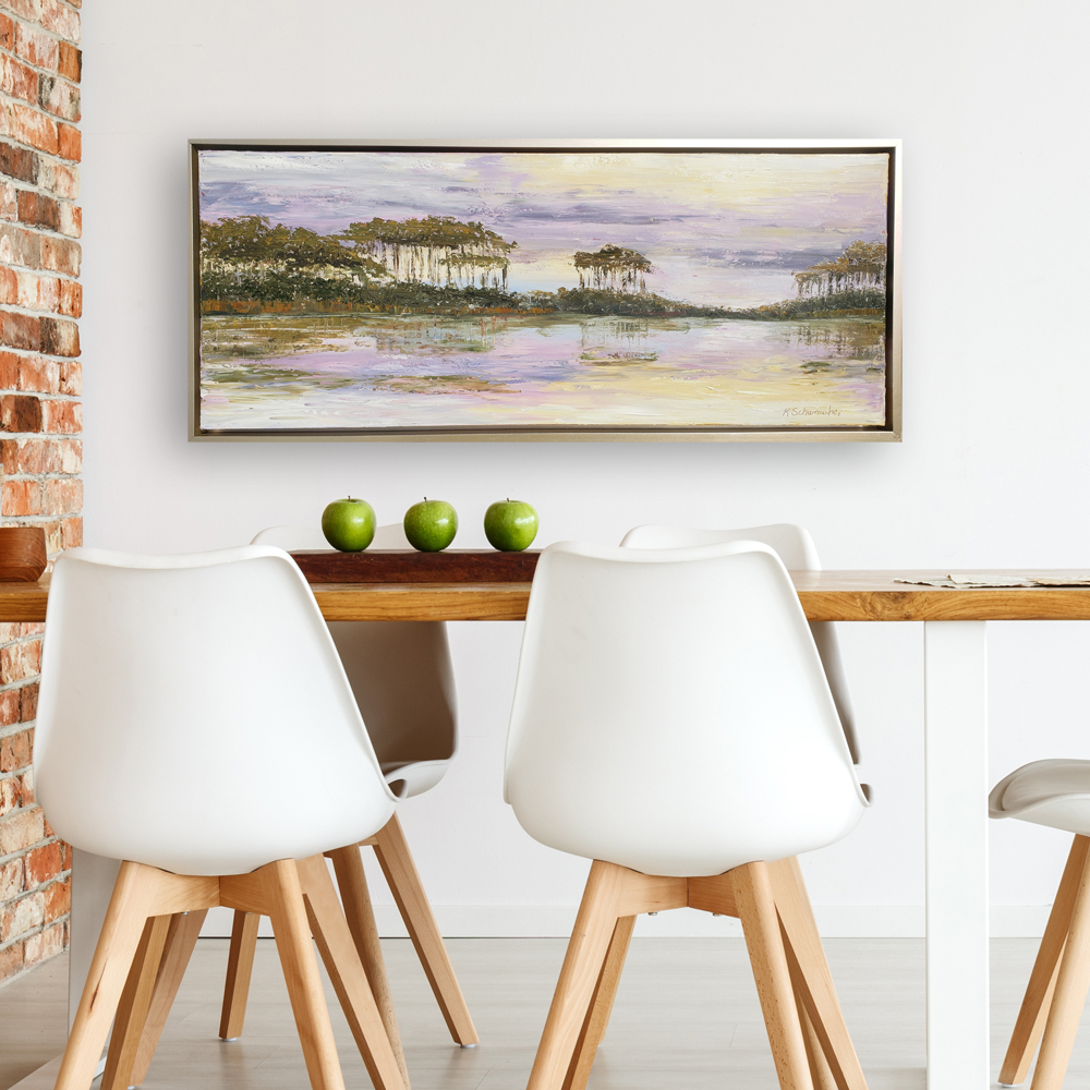Lake of the Dunes 18×42 hung