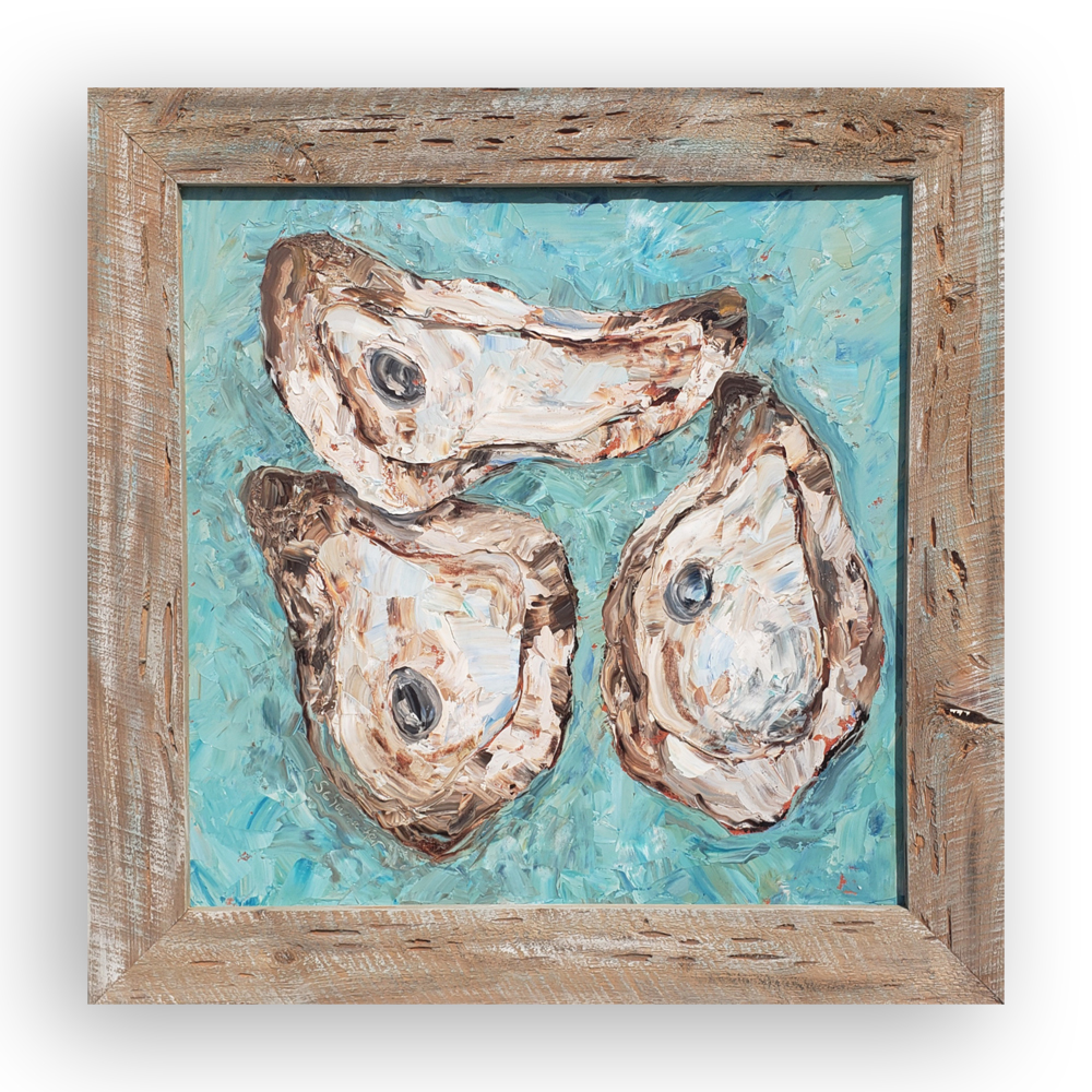 Just Oysters 36×36 on background low