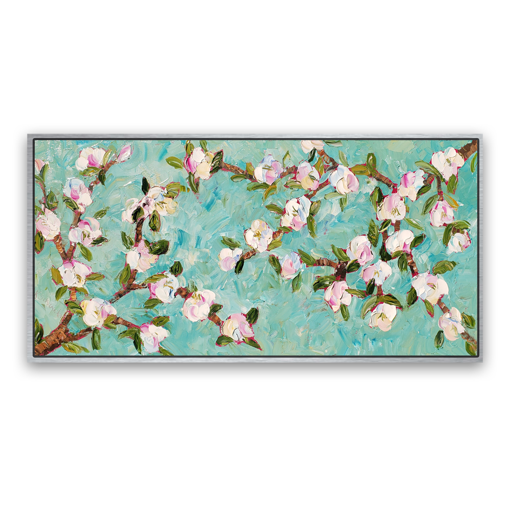 Pure Blossoms 20×38 low on BG