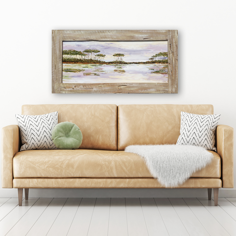 Dune Lake Jewel 24×48 low hung on couch